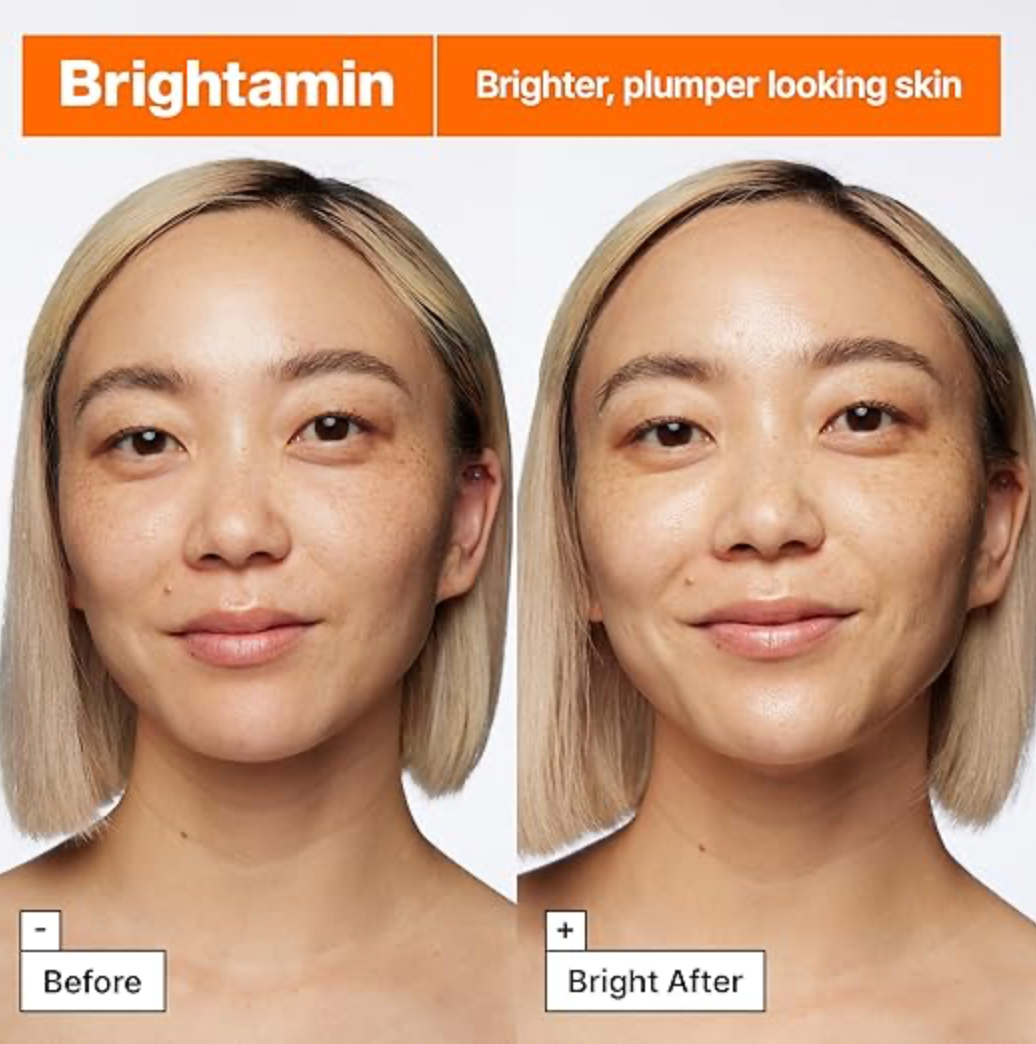 Dr.jart+ Brightamin Brightening + Plumping Face Mask With Vitamin C 25ml X 5ea