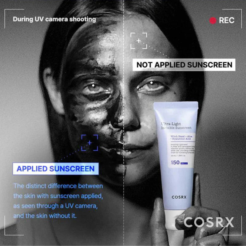 COSRX Ultra-Light Invisible Sunscreen SPF50 PA++++ 50ml